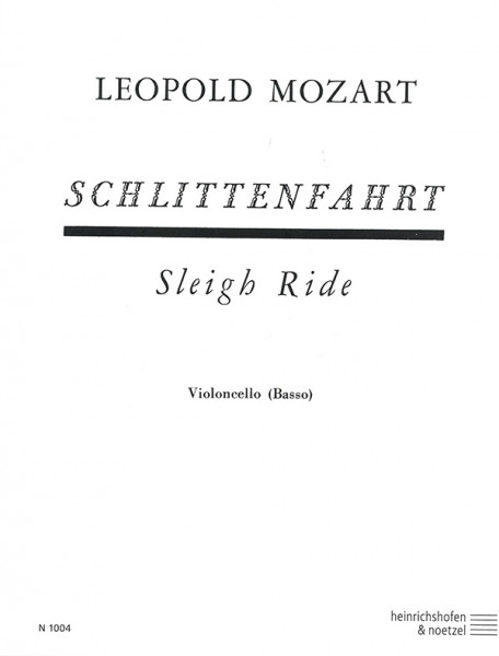 Die Schlittenfahrt- Stimme Violoncello