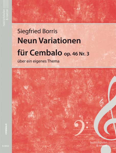 9 Variationen für Cembalo über ein eigenes Thema