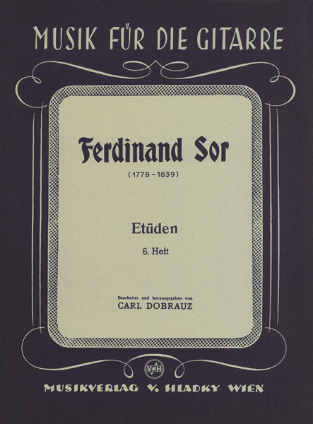 Etüden, Heft 6 | Fernando Sor | Heinrichshofen Verlag