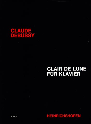 Clair de lune, aus "Suite Bergamasque" für Klavier.