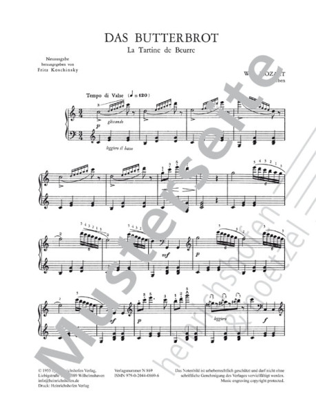 Butterbrot | Mozart