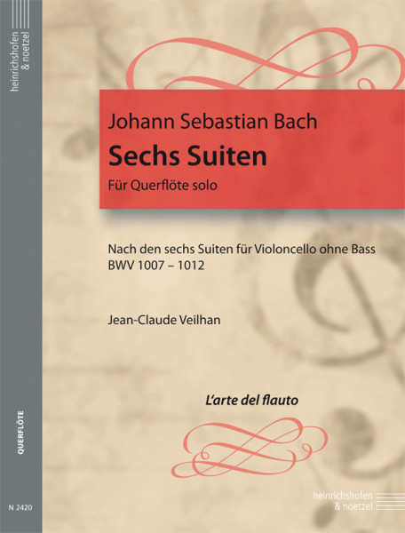 6 Suiten für Querflöte solo