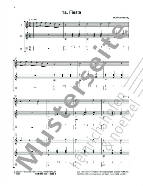 Danzas y Canciones | Burkhard Blady | Heinrichshofen Verlag