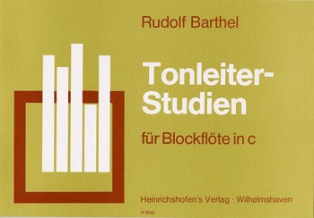 Tonleiter-Studien für Blockflöte.