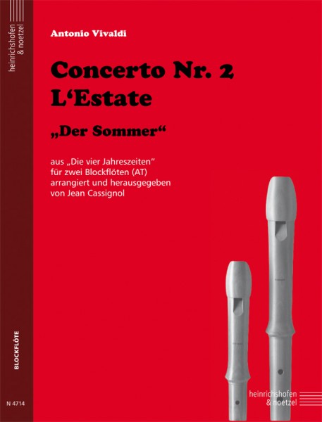 Concerto Nr. 2 L'Estate "Der Sommer"