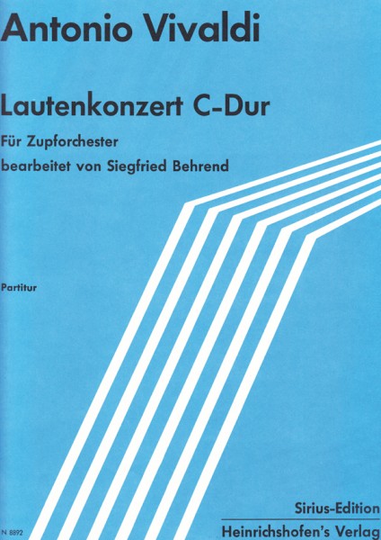 Lautenkonzert für Zupforchester