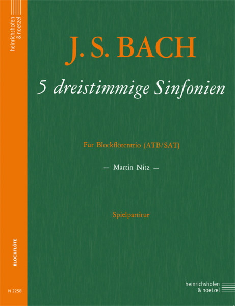 5 dreistimmige Sinfonien