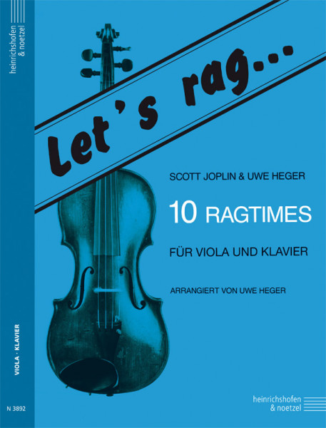 Let's rag... | Scott Joplin, Uwe Heger | Heinrichshofen publishing house