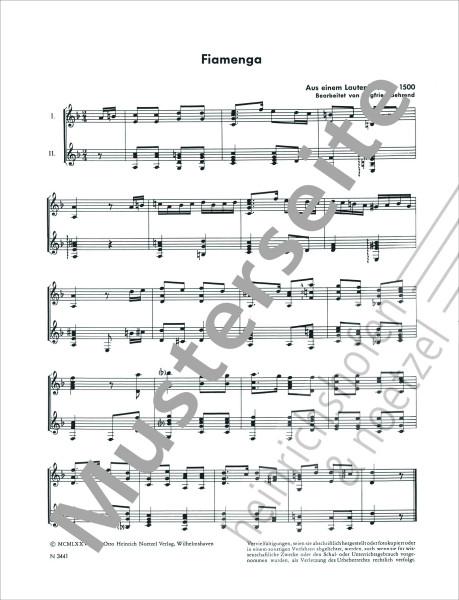 Duette für Gitarren | Siegfried Behrend | Heinrichshofen Verlag