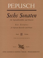 Sechs Sonaten , Bd 2