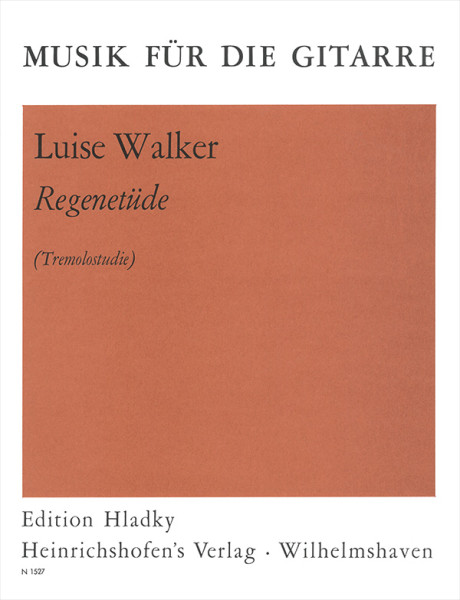 Regenetüde | Luise Walker | Heinrichshofen Verlag