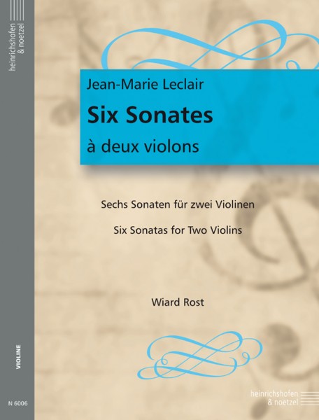 6 Sonaten für 2 Violinen