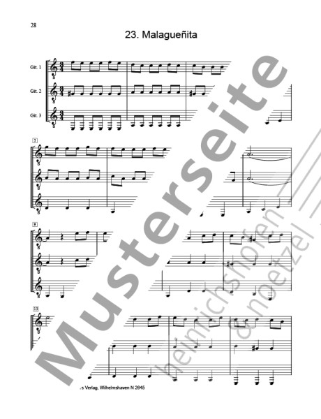 Fridolins Gitarrernclub | Band 1 | Hans Joachim Teschner | Heinrichshofen Verlag