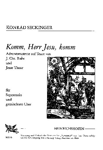 Komm, Herr Jesu, komm