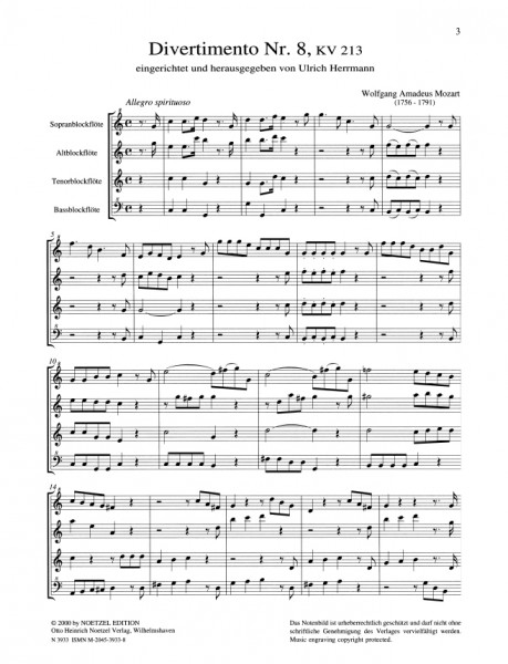 Divertimento Nr. 8