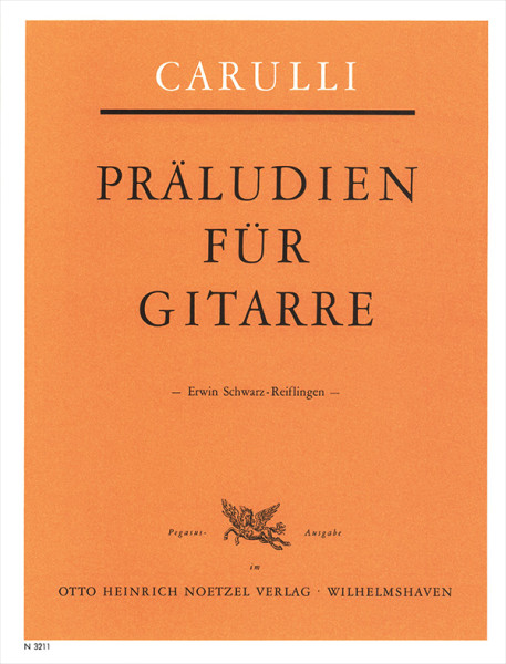 Präludien für Gitarre | Ferdinando Carulli | Heinrichshofen Verlag