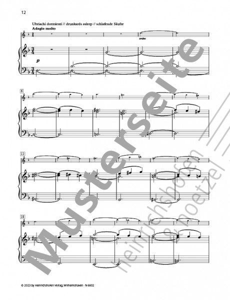 L'Autunno (Der Herbst) op. 8,Nr. 3,RV 293 | Antonio Vivaldi | Heinrichshofen Verlag