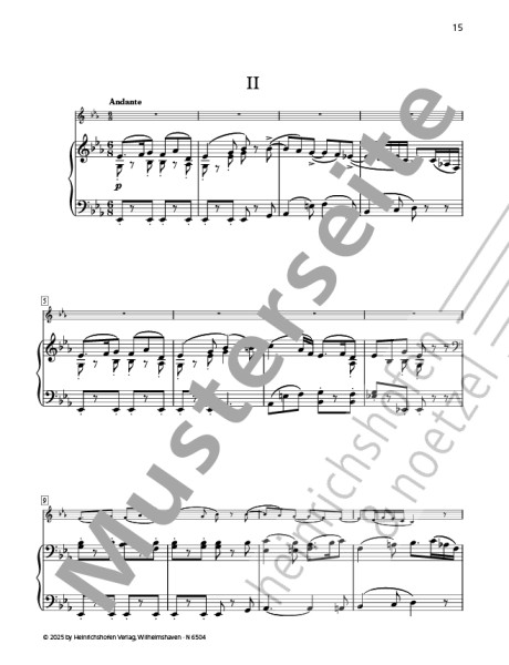 Concerto Hob. Vlle.1 | Joseph Haydn | Simplified piano accompaniment | Heinrichshofen publishing house