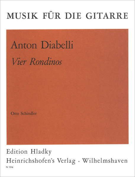 Vier Rondinos | Anton Diabelli | Heinrichshofen Verlag