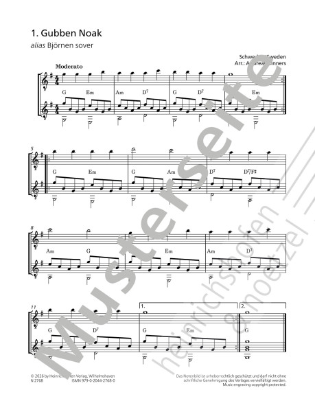 Guitar Landscapes | Andreas Hinners | Heinrichshofen Verlag