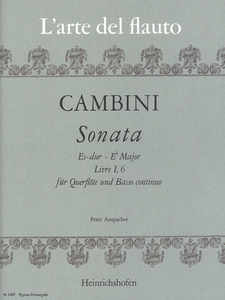 Sonata E flat major | Livre I, 6