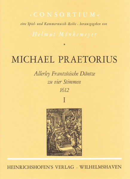 Allerley Frantzösische Däntze zu vier Stimmen 1612, I