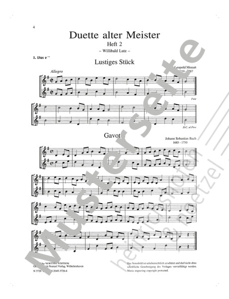 Duette alter Meister