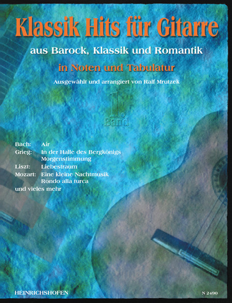 Klassik Hits für Gitarre | Ralf Mrutzek | Heinrichshofen Verlag