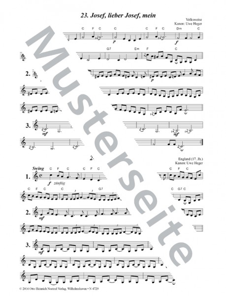 Weihnachtliche Straßenmusik (Violinen)