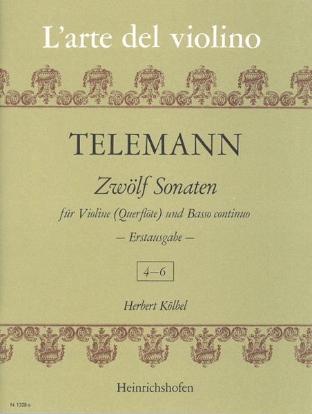 Zwölf Sonaten | Sonaten 4 - 6 | Heft 2 | Heinrichshofen Verlag