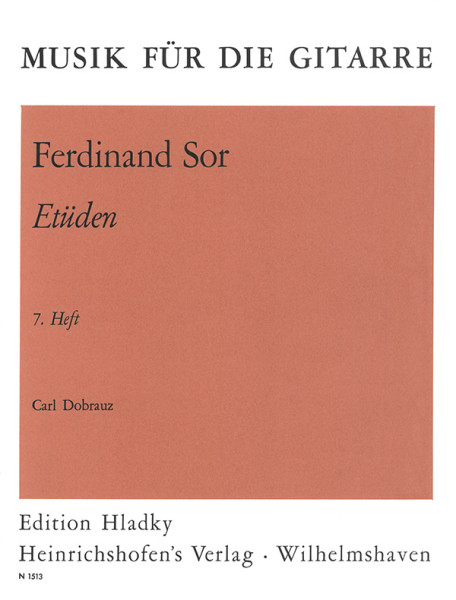 Etüden, Heft 7 | Fernando Sor | Heinrichshofen Verlag