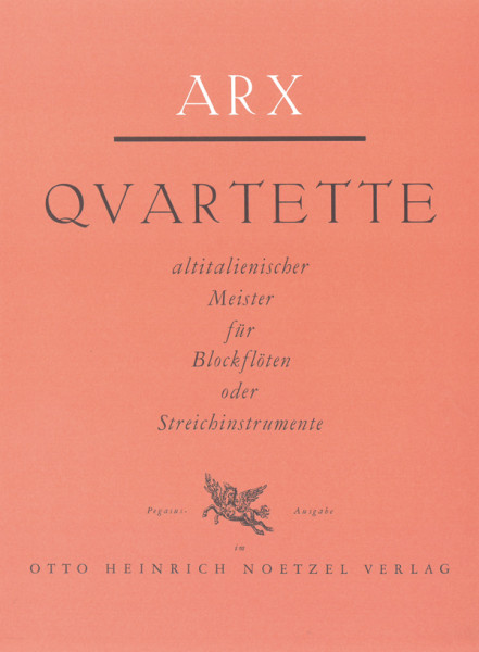 Quartette altitalienischer Meister.