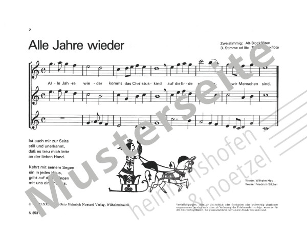 Das Weihnachtsliederbuch | Peter Heilbut | Heinrichshofen Verlag