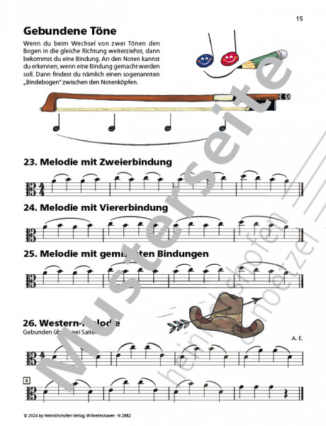 Susi and Eddi viola school | volume 2 | Anja Elsholz | Heinrichshofen publishing house