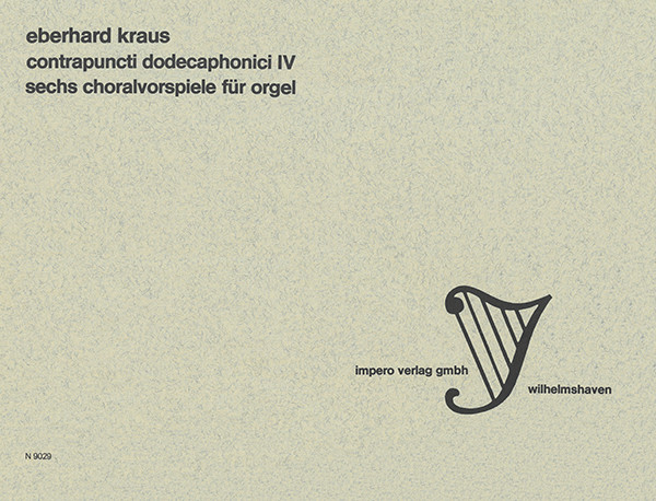 Contrapuncti dodecaphonici IV | Eberhard Kraus | Heinrichshofen Verlag
