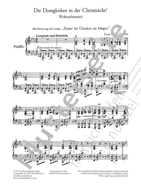 Domglocken in der Christnacht