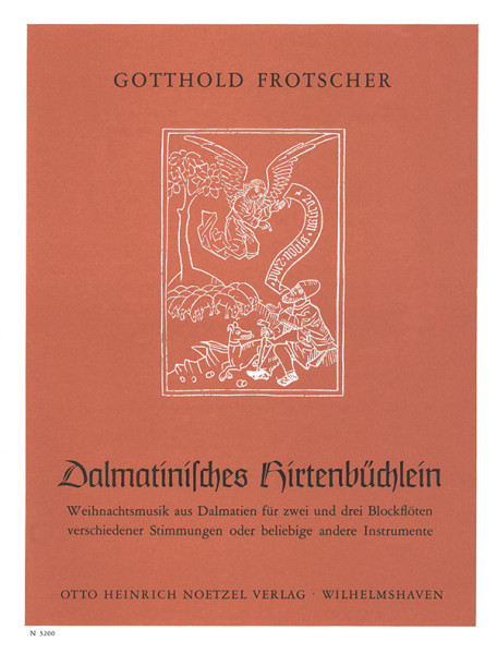 Dalmatinisches Hirtenbüchlein | Gotthilf Frotscher | Heinrichshofen Verlag