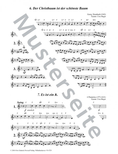 Weihnachtliche Straßenmusik (Violinen)