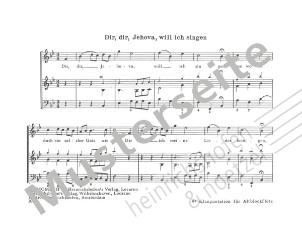 Advents- und Weihnachtslieder | Johann Sebastian Bach | Heinrichshofen Verlag