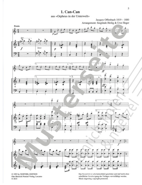 Let's play Classic and Folk | Sieglinde Heilig, Uwe Heger | Heinrichshofen publishing house