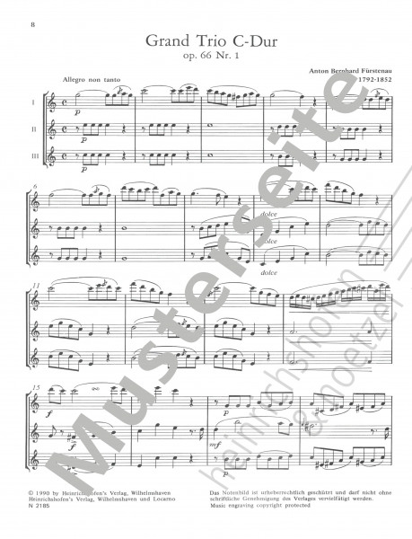 Grand Trio C major op. 66 No 1