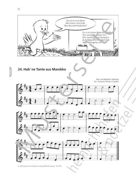 Flötenvogel's playground | Susanne Theisen-Canibol | Heinrichshofen publishing house