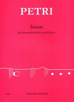 Sonate für Sopranblockflöte und Klavier