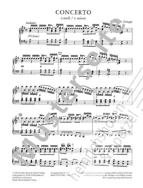 Concerto | Galuppi