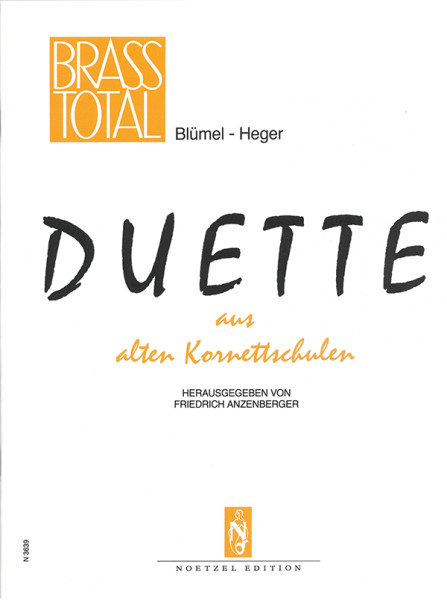 Duets from old cornet methodes| Friedrich Anzenberger | Heinrichshofen publishing house