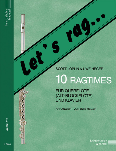 Let's rag | Scott Joplin, Uwe Heger | Heinrichshofen publishing house