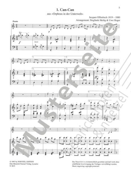 Let's play Classic and Folk | Sieglinde Heilig , Uwe Heger | Heinrichshofen publishing house