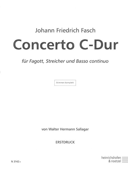 Concerto C-Dur | Stimmen kpl.