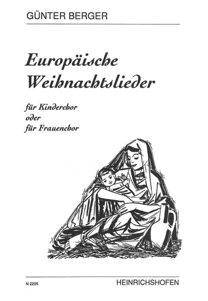 Europäische Weihnachtslieder | Günter Berger | Heinrichshofen Verlag