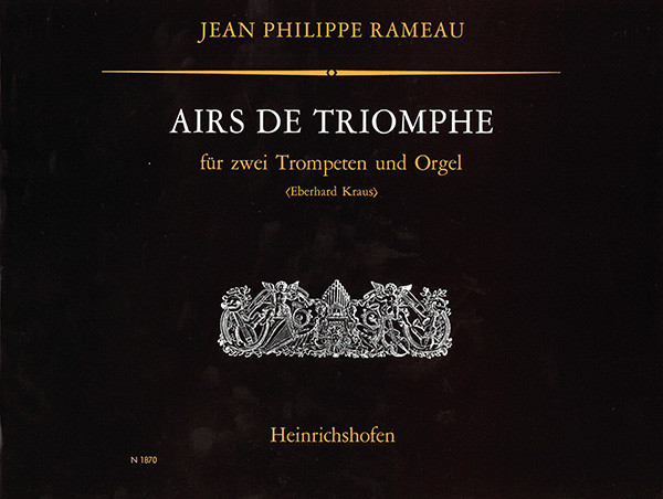 Airs de Triomphe | Jean Philippe Rameau | Heinrichshofen publishing house